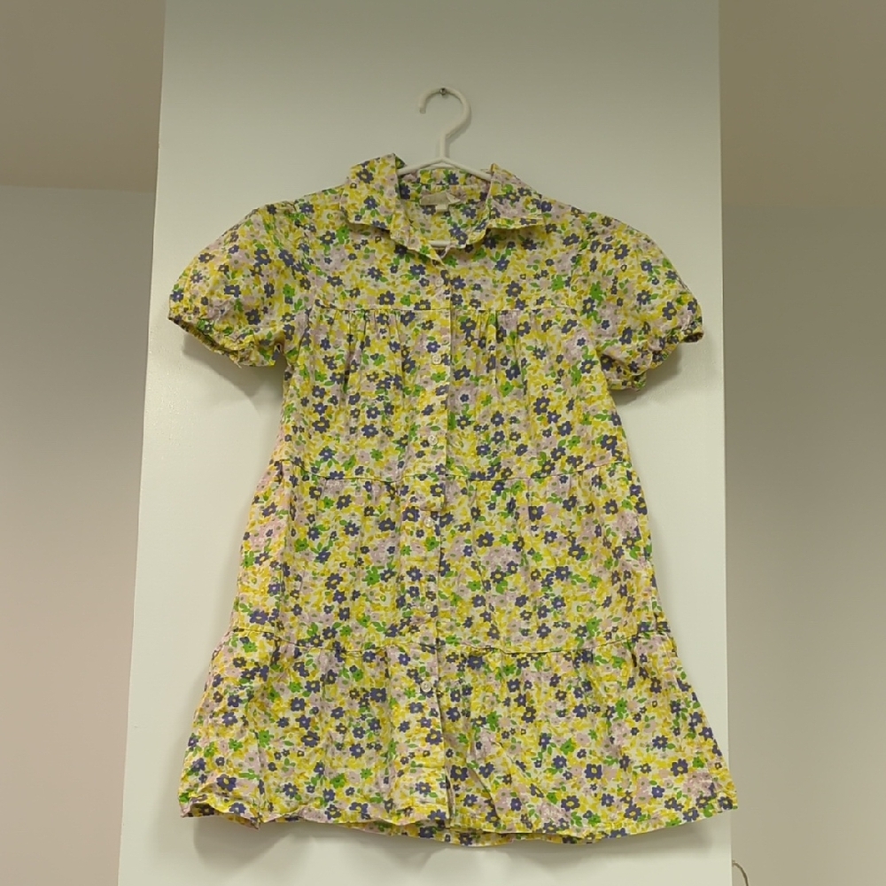 Floral Yellow Dress